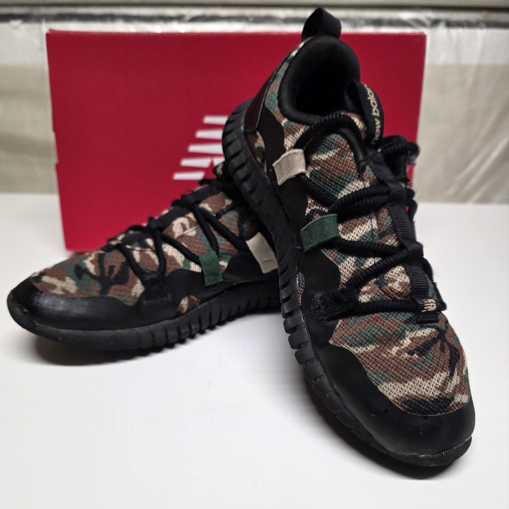 New Balance PlayGruv Camo Sneakers Size US4.5 No laces Running Shoes